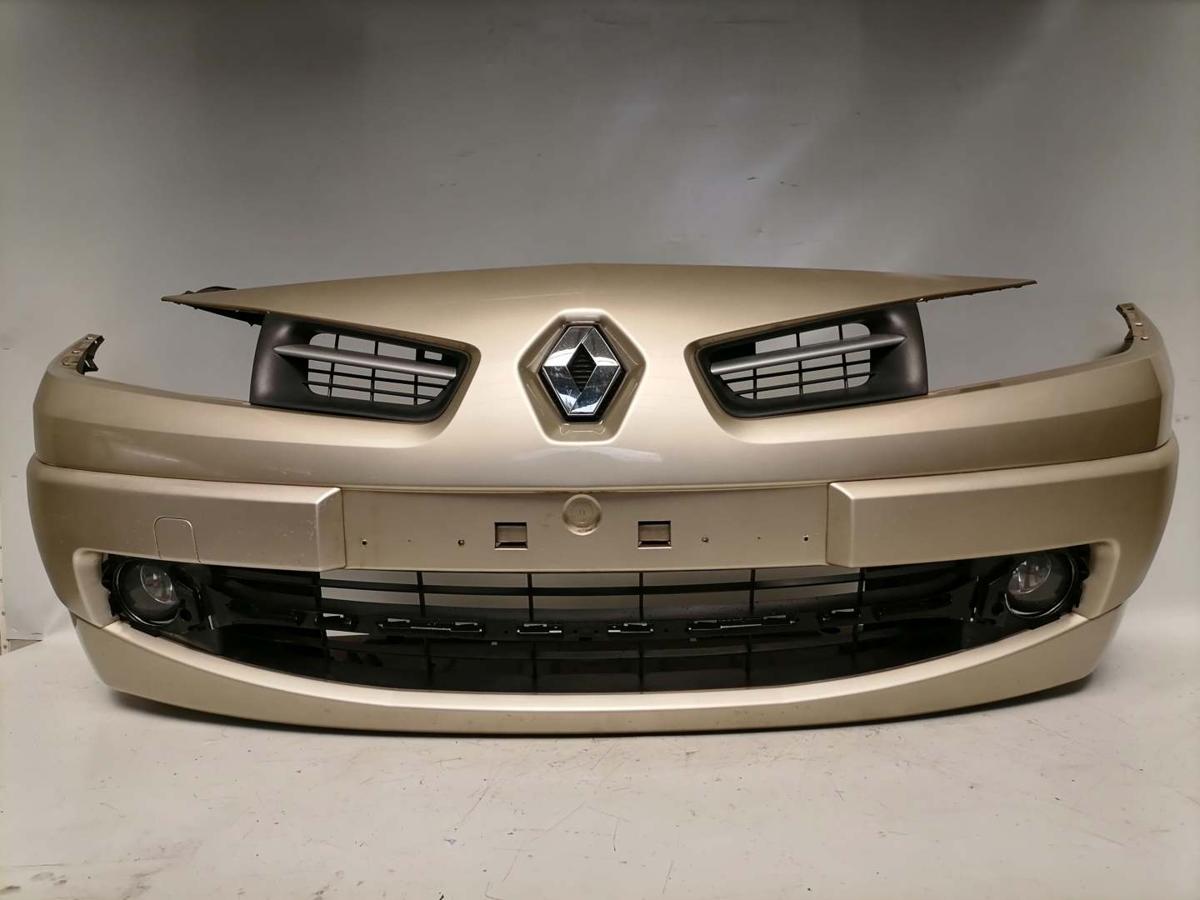Renault Megane 2 original Stoßstange Stoßfänger vorne Dakotabeige Facelift BJ08